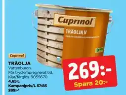 Jem&Fix TRÄOLJA erbjuda