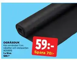 Jem&Fix OGRÄSDUK erbjuda