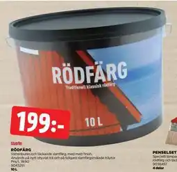 Jem&Fix RÖDFÄRG erbjuda
