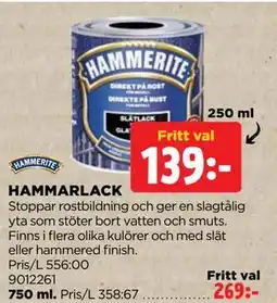 Jem&Fix HAMMARLACK erbjuda