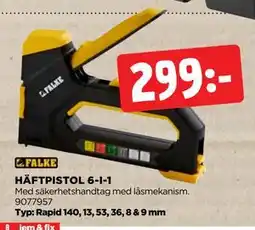 Jem&Fix HÄFTPISTOL 6-I-1 erbjuda