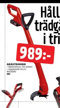 Jem&Fix GRÄSTRIMMER erbjuda