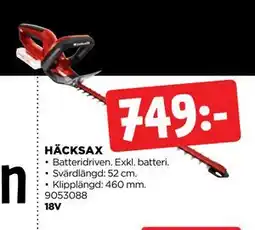 Jem&Fix HÄCKSAX erbjuda