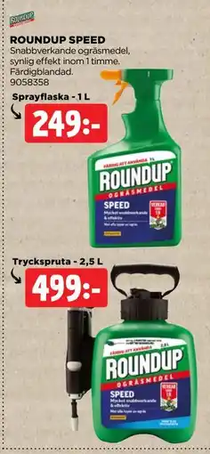 Jem&Fix ROUNDUP SPEED erbjuda