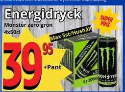 Supergrossen Energidryck erbjuda