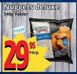 Supergrossen Nuggets deluxe erbjuda