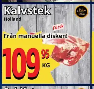Supergrossen Kalvstek erbjuda