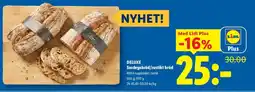 Lidl DELUXE Surdegsbröd/rustikt bröd erbjuda