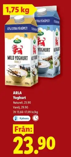 Lidl ARLA Yoghurt erbjuda