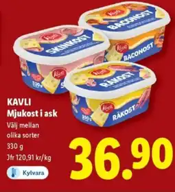 Lidl KAVLI Mjukost i ask erbjuda