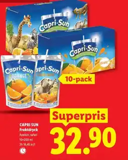 Lidl CAPRI SUN Fruktdryck erbjuda