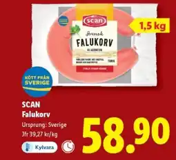 Lidl SCAN Falukorv erbjuda