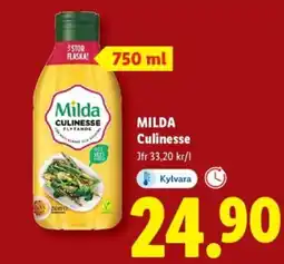 Lidl MILDA Culinesse erbjuda