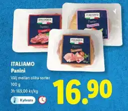 Lidl ITALIAMO Panini erbjuda