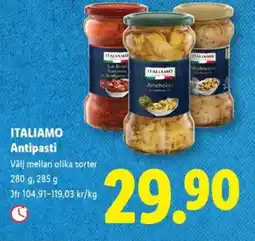 Lidl ITALIAMO Antipasti erbjuda
