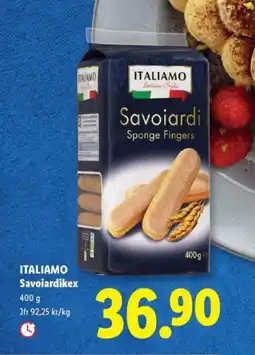 Lidl ITALIAMO Savoiardikex erbjuda
