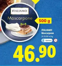 Lidl ITALIAMO Mascarpone erbjuda