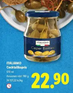 Lidl ITALIAMO Cocktailkapris erbjuda