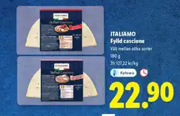 Lidl ITALIAMO Fylld cascione erbjuda