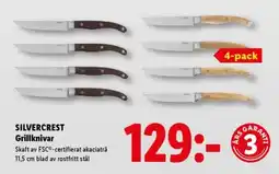 Lidl SILVERCREST Grillknivar erbjuda