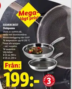 Lidl SILVERCREST Stekpanna erbjuda