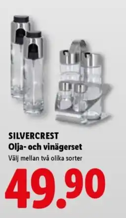 Lidl SILVERCREST Olja- och vinägerset erbjuda