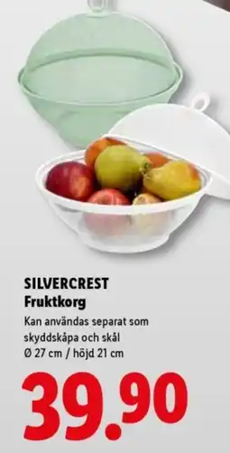 Lidl SILVERCREST Fruktkorg erbjuda