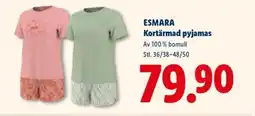 Lidl ESMARA Kortärmad pyjamas erbjuda