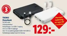 Lidl TRONIC Powerbank erbjuda