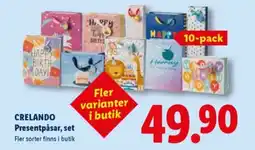 Lidl CRELANDO Presentpåsar, set erbjuda