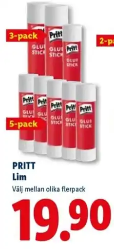 Lidl PRITT Lim erbjuda