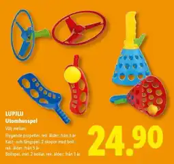 Lidl LUPILU Utomhusspel erbjuda
