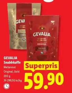 Lidl GEVALIA Snabbkaffe erbjuda