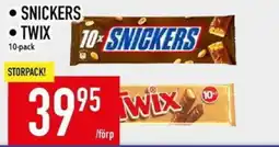 Matdax Snickers • Twix erbjuda