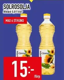 Matdax Alwaid Solrosolja erbjuda