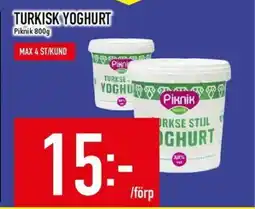 Matdax Piknik Turkisk yoghurt erbjuda