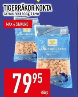 Matdax Tigerräkor kokta erbjuda