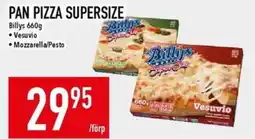 Matdax Billys Pan pizza supersize erbjuda