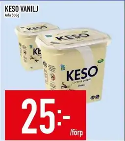 Matdax Arla Keso vanilj erbjuda