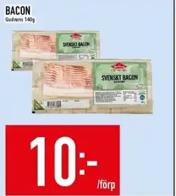 Matdax Gudruns Bacon erbjuda