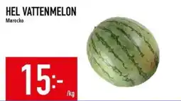 Matdax Hel vattenmelon erbjuda