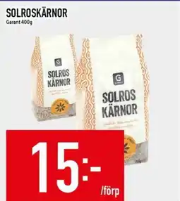 Matdax Garant Solroskärnor erbjuda