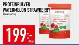 Matdax Biosalma Proteinpulver watermelon strawberry erbjuda