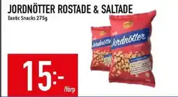 Matdax Exotic Snacks Jordnötter rostade & saltade erbjuda
