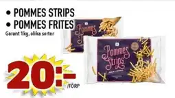 Matdax Garant Pommes strips • Pommes frites erbjuda