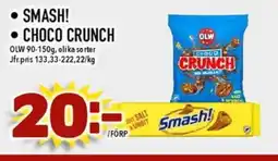 Matdax OLW Smash! • Choco crunch erbjuda