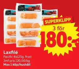 Nya Pulsen Pacific Laxfilé erbjuda
