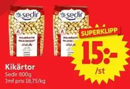 Nya Pulsen Sedir Kikärtor erbjuda