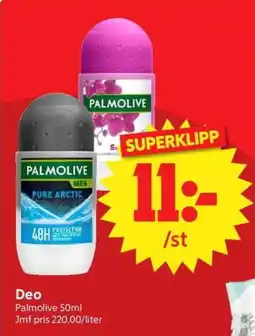 Nya Pulsen Palmolive Deo erbjuda