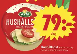 ICA Nära Arla Hushållsost erbjuda